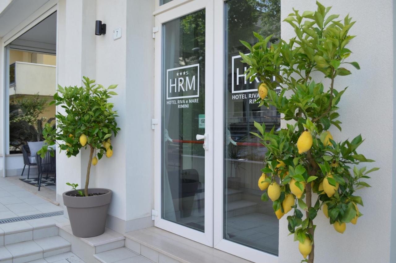 Hotel Riva E Mare Rimini Exterior foto